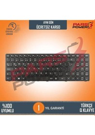 Resim Lenovo Uyumlu Ideapad 80Qq, 80Mj, 80S2 Notebook Klavyesisi (Siyah Tr) 