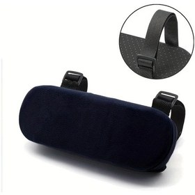 Resim Xuweiwei Donanma Mavisi Ergonomik Ofis Kolçaklı Hafıza Köpüğü Oturma Kolçakları Ayarlanabilir Lacivert 