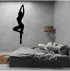 Resim Dansçı Folyo Sticker Derstv1109 60cm Uzunluk Siyah 