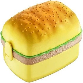 Resim Dikdörtgen Hamburger Beslenme Kabı 