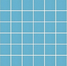 Resim Serapool Porselen Mozaik 5x5 Mavi 