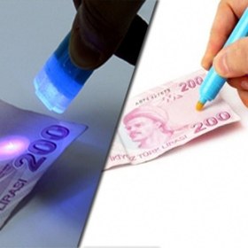 Resim Işıklı Sahte Para Kontrol Kalemi 