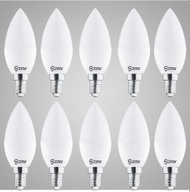 Resim Zmr 120/b.30 12 Li 7w Buji Led Ampul 3000k Günışığı E14 Duy Enerji Tasarruflu Ve Uzun Ömürlü Aydınlatma 