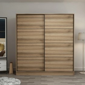 Resim Minar Kale 2 Kapaklı Sürgülü Dolap 180 Cm - Dore 