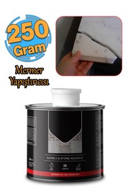 Resim Badem10 Granit Mermer Taş Fayans Çini Mozaik Beton Ahşap Yapıştırıcısı 250 Gram Polyester Sentetik Reçine 