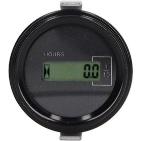 Resim Springsun Kato Dairesel Tipi İçin 12v-36v Lcd Ekranlı Kazıcı Zamanlayıcı, 0-99999.9 Saat, Uzaktan Kumandalı, Akıllı Saat Ölçer, Veri Saklama Özelliği 