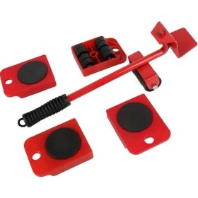 Resim Eşya, Ofis, Mobilya Taşıma Kaydırma Aparatı, 150 kg Kaldırma Kapasiteli, 2 Inç Yüksekliğe Kaldırabilir, 