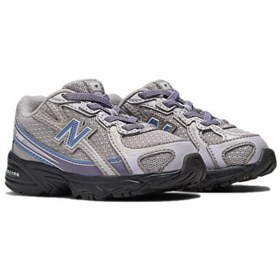 Resim New Balance 740 Mor Modeli Koleksiyonu Bebek Günlük Ayakkabı I7401TU Gri 