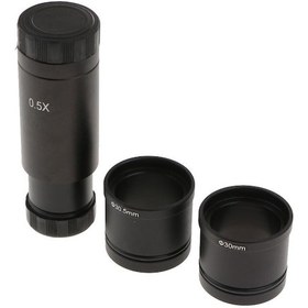 Resim Suntek Dijital Ccd Kamera Mercek Mikroskop 0.5x C Montaj Lens 