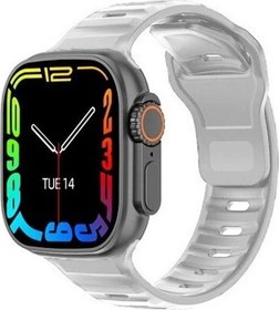 Resim Shaza Watch 8 Ultra Dt No:1 49 Mm Nfc Tansiyon Oksijen Nabız Ölçer Uyku Takibi İos Android Uyumlu Akıllı Saat Siyah-Gri 