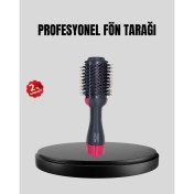 Resim Mbb E-Ticaret 220°C Profesyonel Fön Tarağı – Negatif Iyon Teknolojili, 3 Isı Kademeli, 1200W 