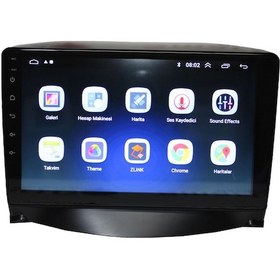 Resim Peugeot 207 / 206+ 2006-2012 9 inç 10-256 GB Android Carplay Multimedya 