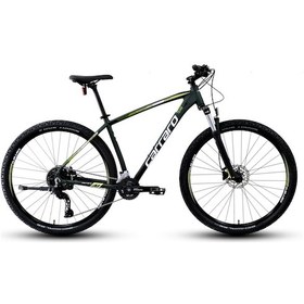 Resim Daytona 720 20-vites Full Shimano Hidrolik Disk Fren Dağ Bisikleti 27,5 Jant 44 Kadro - Nefti Yeşil Lacivert 