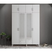 Resim Açelya Portmanto Vestiyer Beyaz M8- 160 cm 