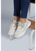 Resim Jump 29189 Cırtlı Üniseks Çocuk Sneaker Günlük Spor Ayakkabı Bej Bej 