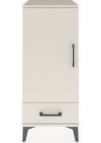 Resim Hyperion Komodin 2 Raflı Tek Çekmeceli Tek Kapaklı 44x44x106 Aytaşı-aytaşı Aytası 