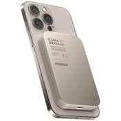 Resim Momax Titanium Wireless Kablosuz Powerbank 20.000mAh MagSafe Uyumlu 