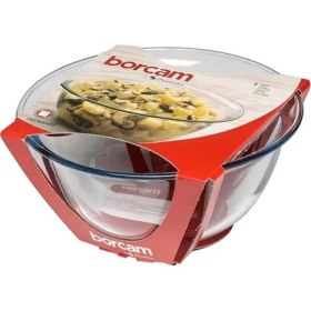 Resim AyrStore 59614 Borcam Karıştırma ve Fırın Kasesi, Şeffaf 