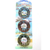 Resim İstanbul Temalı Metal Magnet 3'lü Set Model 1 
