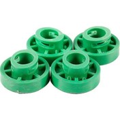 Resim 4 X Set Ön Elektrikli Cam Regülatörü Kılavuz Silindiri Uyumlu Saab 9-5 9-3 900 Yeşil 