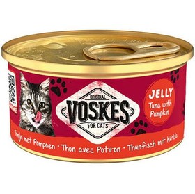Resim Voskes Ton Balıklı ve Balkabağı Jelly Kedi Yaş Konservesi 85 Gr 