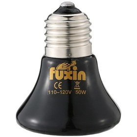 Resim E27 Arayüzlü 110v 50w Kızılötesi Seramik Isıtıcı Ampulü - Evcil Hayvanlar İçin Konforlu Isı Kaynağı 