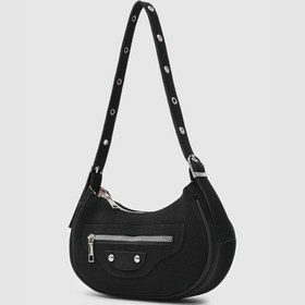 Resim Shule Bags Sandy 90's Retro Baget Çanta Siyah 