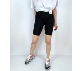 Resim Modaonna Kadın Siyah Kısa Bisikletçi Tayt 