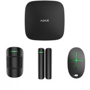 Resim Ajax Starter Kit 4 Lü Alarm Başlangıç Seti (siyah) 