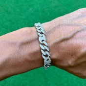 Resim RICH DIAMOND GUCCI LINK BRACELET (Gold Plated) 