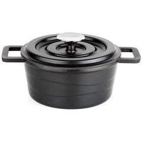 Resim Schafer Pro Cast Döküm Tencere Seti 7 Parça-siyah 