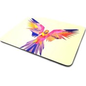 Resim Wuw Papağan Vektör Tasarım Mouse Pad 