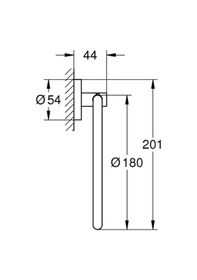 Resim Grohe Essentials Halka Havluluk 40365al1 Diğer 