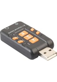 Resim 8.1 Kanal Harici USB Ses Kartı - Çevirici 3.5 mm. Mikrofonlu 