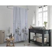 Resim Zethome Jackline Banyo Duş Perdesi 2200 Tek Kanat 1X120X200 