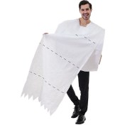 Resim Xiaaokeji Dev Tuvalet Kağıdı Rulosu Yetişkin Kostümü Komik Kostüm 9+ 