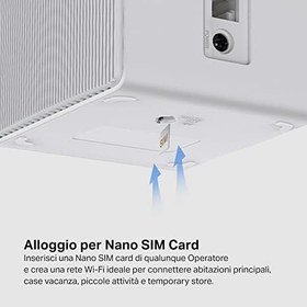 Resim Mercusys MB110-4G, 300 Mbps Kablosuz N 4G LTE Router 