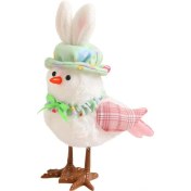 Resim Hombey Işıklı Baykuş Masa Dekorasyonu, Pembe - Yıldızlı Noel Pazar, Ev Ofis Partisi Süs, Işıklandırıcı Fonksiyonlu, Dik Konur Tabanlı, Mutluluk Verici Ev Dekoru EP72 