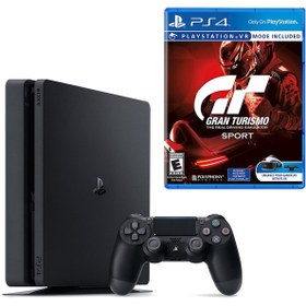 Resim Sony Playstation 4 Slim 500 GB Oyun Konsolu + Gran Turismo Sport PS4 Oyun (Eurasia Garantili) Sony