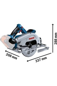 Resim Professional Gks 18V-68 C Akülü Daire Testere (Akü ve Şarj Cihazı Bulunmaz) - 06016B5000 
