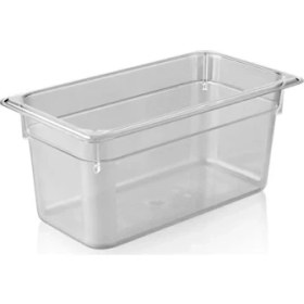 Resim İstanbul Horeca Kırılmaz Polikarbon Şeffaf Gastronom Küvet 1/3-150 