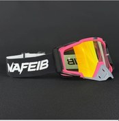 Resim Userfriendly11 Bpy Kırmızı Off Road Motosiklet Kayak Gözlüğü Çizilmeye Dayanıklı Pc Lens Polikarbonat Çerçeve 