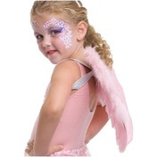 Resim Parti Kostüm Pembe Renkli Orta Boy Çocuk Melek Kanadı 40x60 cm 