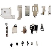 Resim iPhone Uyumlu 6 Kasa Anakart İç Aksam Metal Kapakları Braket Seti 