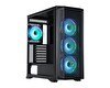 Resim Frisby CX-500 750W 80+ Bronze 4xARGB Fan Mid Tower Siyah Mesh Oyuncu Bilgisayar Kasası 