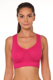Resim LoraDream Seamless Kalın Askılı Toparlayıcı Sporcu Sütyen 4001 