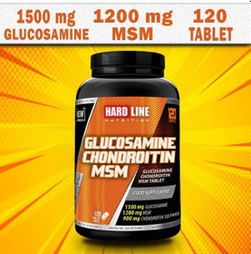 Resim Hardlineglucosamine Chondroitin Msm 120 Tablet 