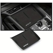 Resim Dashanshop Siyah Silikon Araç Dashboard Kablosuz Şarj Pedi 24 Model Uyumlu Toz Geçirmez 