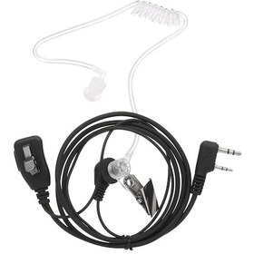Resim Folinda K Bağlantılı Radyo Kulaklığı - Radyasyondan Koruyucu Hava Borulu, Kenwood/baofeng/retevis Uyumlu, Siyah, P200-pk01 Modeli 