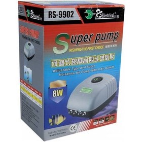 Resim Rs-9902 Akvaryum Hava Motoru 4 Çıkış 8 L/Min 8w 